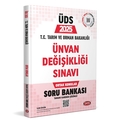  ÜDS Tarım ve Orman Bakanlığı Unvan Değişikliği Sınavı Ortak Konular Soru Bankası Data Yayınları 2025