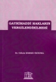 Gayrimaddi Hakların Vergilendirilmesi - Gülçin Karasu Öztemel