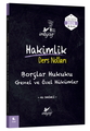  Hakimlik Ders Notları Borçlar Hukuku Genel ve Özel Hükümler İmtiyaz Yayınları 2026