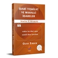  İdari Teşkilat ve Mahalli  İdareler Hukuku Süreler El Kitabı Dizgi Kitap Yayınları 2022