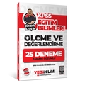  KPSS Eğitim Bilimleri Cüneyt İltuş İle Ölçme ve Değerlendirme 25 Deneme Sınavı Yediiklim Yayınları 2025