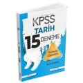  KPSS Tarih 15 Deneme Çözümlü Ahmet Tütüncü İndeks Akademi Yayınları 2021
