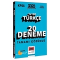 KPSS Türkçe Tamamı Çözümlü 20 Deneme Yargı Yayınları 2023