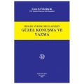 Güzel Konuşma ve Yazma Meslek Yüksek Okulları İçin