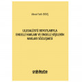 Ulusalüstü Boyutlarıyla Engelli Hakları ve Engelli Kişilerin Hakları Sözleşmesi - Ahmet Fatih Ektaş