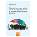 Tüketicinin Korunması Hakkında Kanun - Şükran Öktem