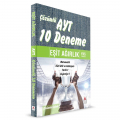 AYT Eşit Ağırlık Çözümlü 10 Deneme Delta Kültür Yayınları