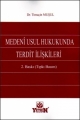  Medeni Usul Hukukunda Terdit İlişkileri - Timuçin Muşul