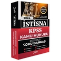  İstisna KPSS A Grubu Kamu Hukuku Çözümlü Soru Bankası Yetki Yayınları 2024