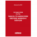  Fransa'da 1793 Jakoben Devrimi, Robespierre Jakobenizm ve Terör Rejimi - Muhammet Emin Ruhi