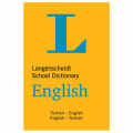 Langenscheidt School Dictionary Turkish English - English Turkish Okul Sözlüğü