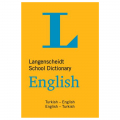 Langenscheidt School Dictionary Turkish English - English Turkish Okul Sözlüğü