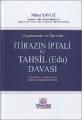 İtirazın İptali ve Tahsil (Eda) Davası - Nihat Yavuz