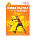  YGS Ondan Kaçmaz 15x40 Türkçe Denemeleri - Kültür Yayınları