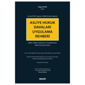  Asliye Hukuk Davaları Uygulama Rehberi - Ragıp Şahin