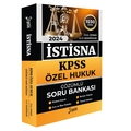  İstisna KPSS A Grubu Özel Hukuk Çözümlü Soru Bankası Yetki Yayınları 2024
