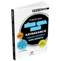 SİNE QUA NON Kaymakamlık Hukuk Çözümlü Soru Bankası Dizgi Kitap Yayınları 2023