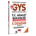  GYS T.C. Adalet Bakanlığı Yazı İşleri Müdürü Kadrosu İçin 5 Deneme Yargı Yayınları 2025