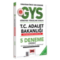  GYS Adalet Bakanlığı Yazı İşleri Müdürü Kadrosu İçin 5 Deneme Yargı Yayınları 2025