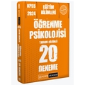  KPSS Eğitim Bilimleri Öğrenme Psikolojisi 20 Deneme Pegem Akademi Yayınları 2024