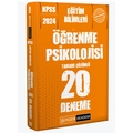 KPSS Eğitim Bilimleri Öğrenme Psikolojisi 20 Deneme Pegem Akademi Yayınları 2024