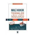 Mali Hukuk Terimler Sözlüğü - Mustafa Çolak