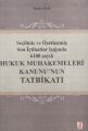 Hukuk Muhakemeleri Kanunu'nun Tatbikatı - Deniz Abay