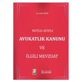  Avukatlık Kanunu ve İlgili Mevzuat - Atilla Özen