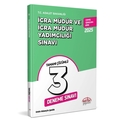  İcra Müdür ve Müdür Yardımcılığı 3 Deneme Sınavı Editör Yayınları 2025