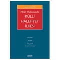  Miras Hukukunda Külli Halefiyet İlkesi - Yasemin Maraşlı Dinç