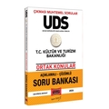  UDS T.C Kültür ve Turizm Bakanlığı Ortak Konular Açıklamalı Çözümlü Soru Bankası Yargı Yayınları 2024