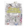  Doodle Invasion Yetişkinler İçin Boyama Macerası