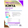  YGS Kimya Temel Düzey Ders Anlatım Föyleri EİS Yayınları