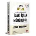  GYS Adalet Bakanlığı İdari İşler Müdürlüğü Konu Anlatımlı Data Yayınları 2025