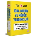  İcra Müdür ve Yardımcılığı Konu Anlatımlı Soru Bankası Çözümlü Editör Yayınları 2020