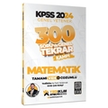  KPSS Genel Yetenek Matematik 300 Soruda Genel Tekrar Kampı Yediiklim Yayınları 2024