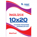 5. Sınıf İngilizce 1. Dönem 10x20 Kazanım Pekiştirme Denemeleri Tudem Yayınları