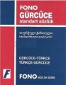  Gürcüce Standart Sözlük (Gürcüce  Türkçe / Türkçe  Gürcüce) - Fono Yayınları