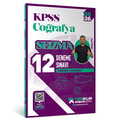  KPSS Atölye Serisi Coğrafya Seizma 12 Deneme Sınavı Yediiklim Yayınları 2026