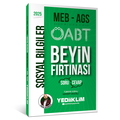  MEB AGS ÖABT Sosyal Bilgiler Öğretmenliği Beyin Fırtınası (Soru-Cevap) Yediiklim Yayınları 2025