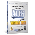  ALES Sayısal-Sözel Yetenek Çek Kopart Yaprak Test Yediiklim Yayınları 2025