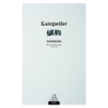  Kategoriler - Aristoteles