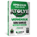  KPSS Genel Kültür Atölye Serisi Vatandaşlık Soru Bankası Yediiklim Yayınları 2025