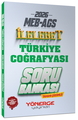  MEB AGS Türkiye Coğrafyası İlelebet Soru Bankası Tamamı Çözümlü Yönerge Yayınları 2026