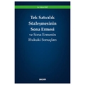 Tek Satıcılık Sözleşmesinin Sona Ermesi - Kübra Dağ