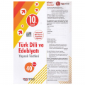  10. Sınıf Türk Dili ve Edebiyatı 40 Yaprak Test Nitelik Yayınları