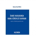  İdare Hukukunda Kamu Görevlisi Kavramı - Mehmet Rauf Karslı