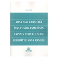 Arsa Payı Karşılığı İnşaat Sözleşmesinin Yapının Ayıplı Olması Sebebiyle Sona Ermesi - Yiğit Çelik