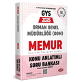  GYS Orman Genel Müdürlüğü Memur Konu Anlatımlı Soru Bankası Data Yayınları Data Yayınları 2025