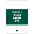Introduction to Turkish Business Law - Ali Cem Budak, Mustafa Okan Yağcı
